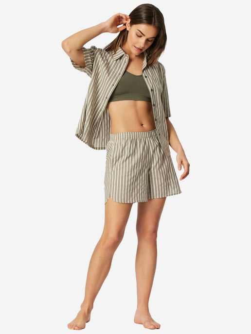 Schiesser Damen Pyjama Selected PremiumSchlafanzug, Pyjama Set, Nachtwäsche - Image 4