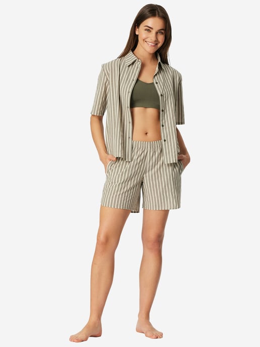 Schiesser Damen Pyjama Selected PremiumSchlafanzug, Pyjama Set, Nachtwäsche - Image 6