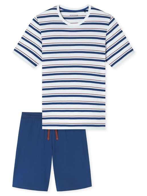 Schiesser Herren Pyjama CasualSchlafanzug, Pyjama Set, Nachtwäsche - Image 1