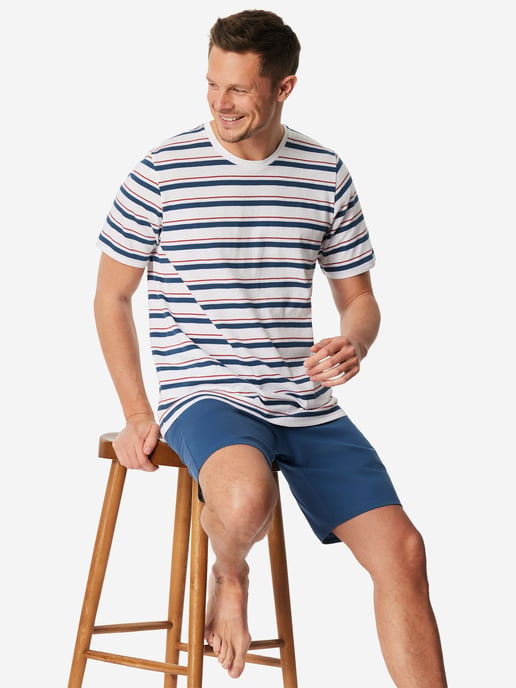 Schiesser Herren Pyjama CasualSchlafanzug, Pyjama Set, Nachtwäsche - Image 4