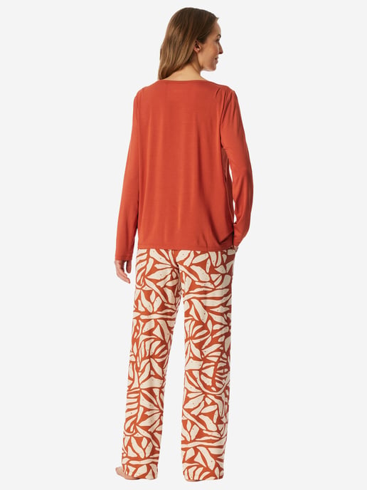 Schiesser Damen Pyjama Selected PremiumSchlafanzug, Pyjama Set, Nachtwäsche - Image 3