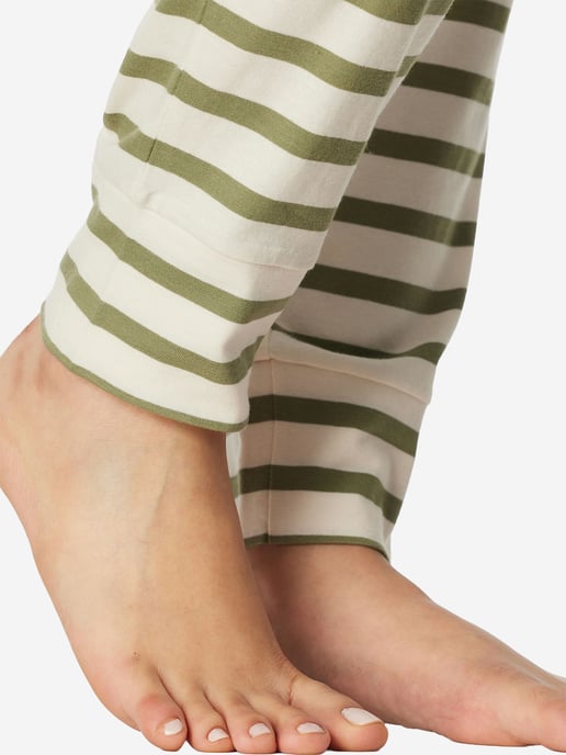 Schiesser Damen Pyjama Casual EssentialsSchlafanzug, Pyjama Set, Nachtwäsche - Image 5