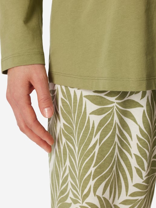 Schiesser Damen Pyjama Comfort EssentialsSchlafanzug, Pyjama Set, Nachtwäsche - Image 5