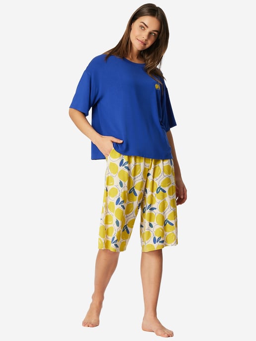 Schiesser Damen Pyjama Casual FashionSchlafanzug, Pyjama Set, Nachtwäsche - Image 2
