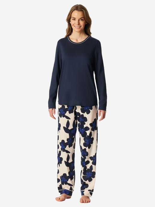 Schiesser Damen Pyjama ComfortSchlafanzug, Pyjama Set, Nachtwäsche - Image 2