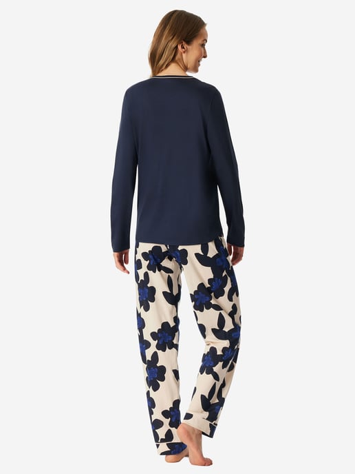 Schiesser Damen Pyjama ComfortSchlafanzug, Pyjama Set, Nachtwäsche - Image 3