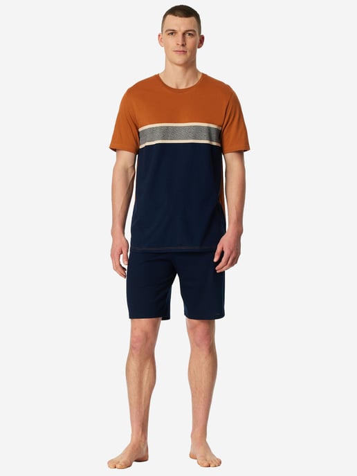 Schiesser Herren Pyjama CasualSchlafanzug, Pyjama Set, Nachtwäsche - Image 2