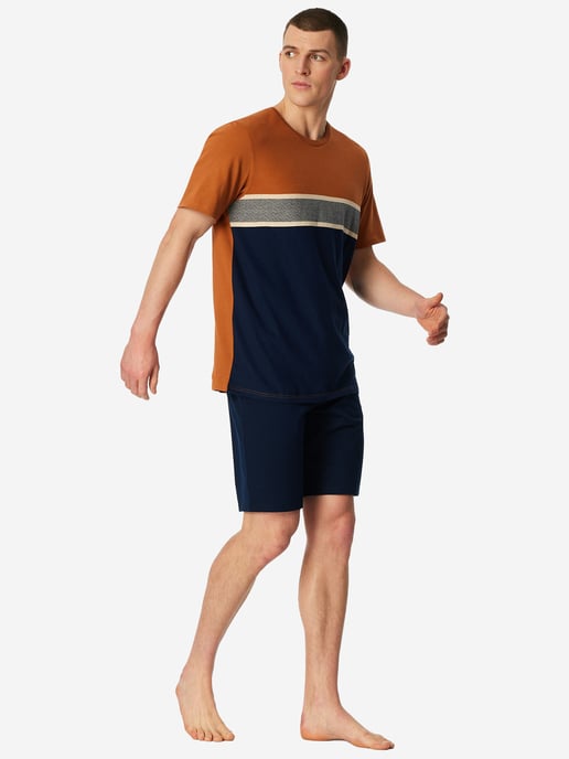 Schiesser Herren Pyjama CasualSchlafanzug, Pyjama Set, Nachtwäsche - Image 4