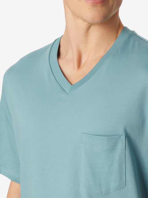 Schiesser Herren Pyjama Comfort EssentialsSchlafanzug, Pyjama Set, Nachtwäsche - Image 5