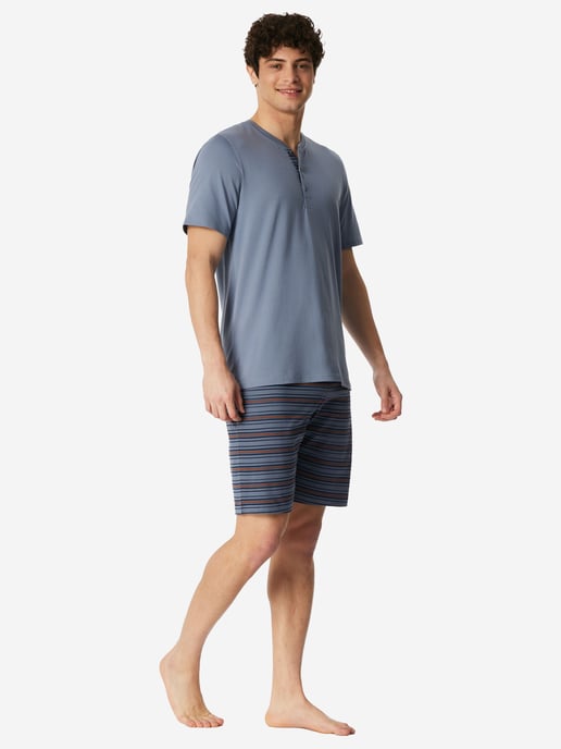 Schiesser Herren Pyjama CasualSchlafanzug, Pyjama Set, Nachtwäsche - Image 2