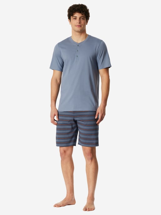 Schiesser Herren Pyjama CasualSchlafanzug, Pyjama Set, Nachtwäsche - Image 4