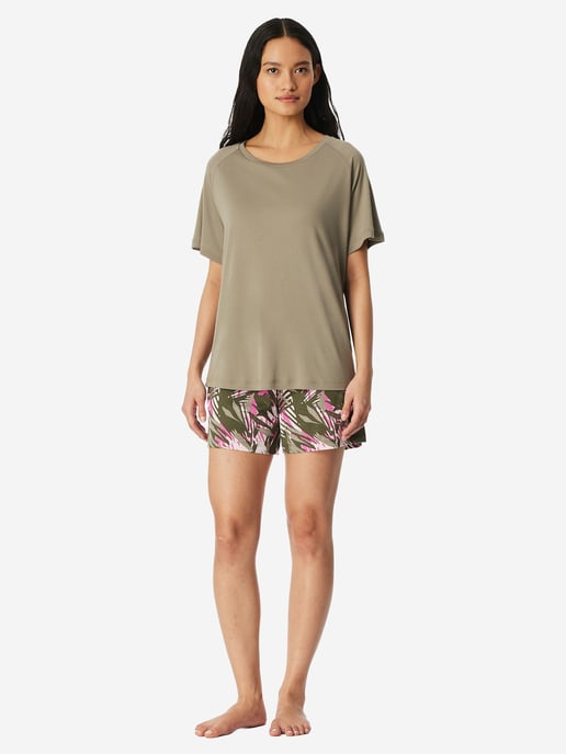 Schiesser Damen Pyjama ModernSchlafanzug, Pyjama Set, Nachtwäsche - Image 4
