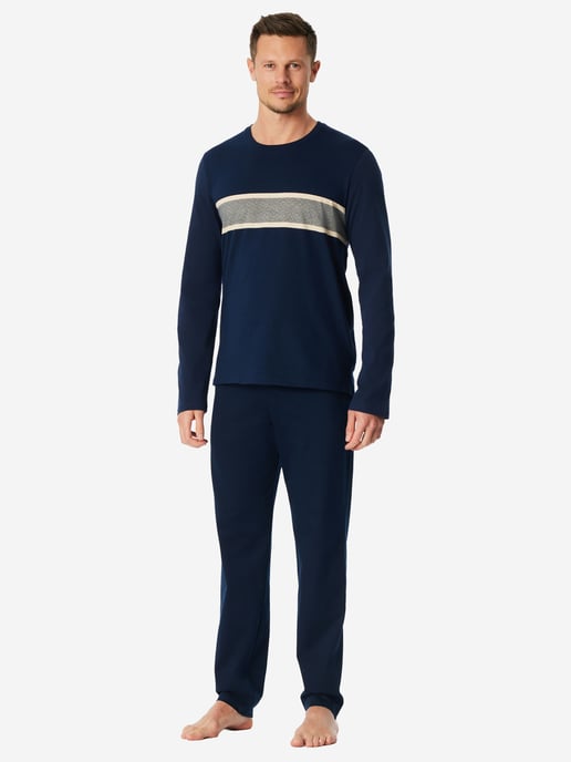 Schiesser Herren Pyjama CasualSchlafanzug, Pyjama Set, Nachtwäsche - Image 2