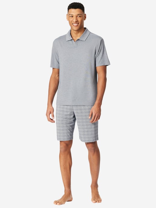 Schiesser Herren Pyjama Selected Premium JacquardSchlafanzug, Pyjama Set, Nachtwäsche - Image 2