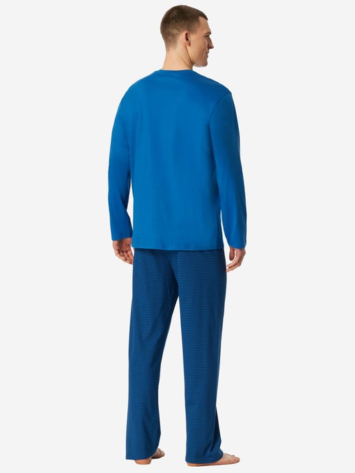 Schiesser Herren Pyjama Comfort EssentialsSchlafanzug, Pyjama Set, Nachtwäsche - Image 3