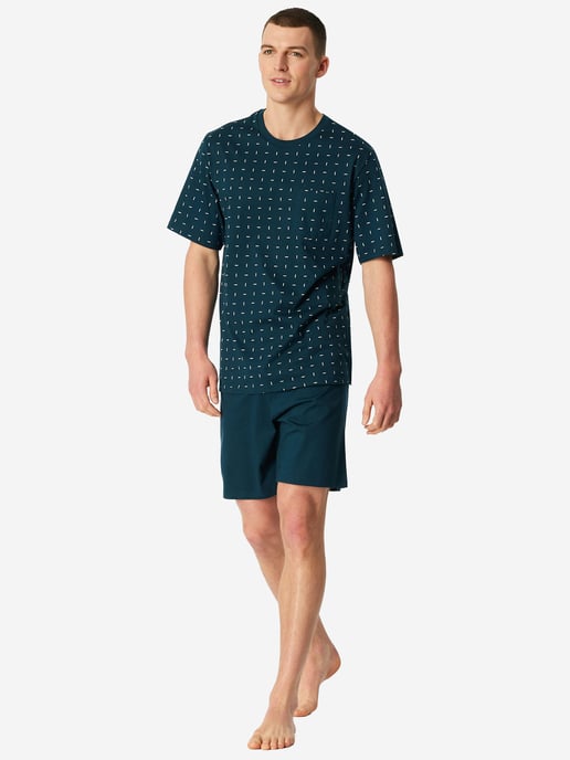 Schiesser Herren Pyjama Comfort EssentialsSchlafanzug, Pyjama Set, Nachtwäsche - Image 4