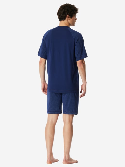 Schiesser Herren Pyjama Modern EssentialsSchlafanzug, Pyjama Set, Nachtwäsche - Image 3