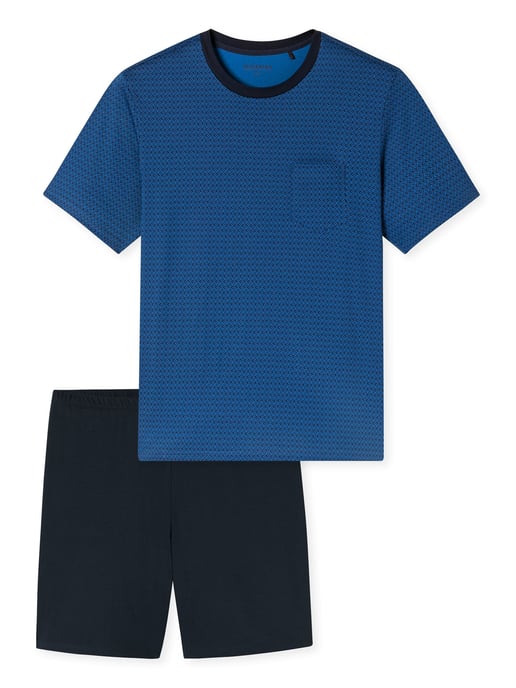 Schiesser Herren Pyjama Comfort EssentialsSchlafanzug, Pyjama Set, Nachtwäsche - Image 1