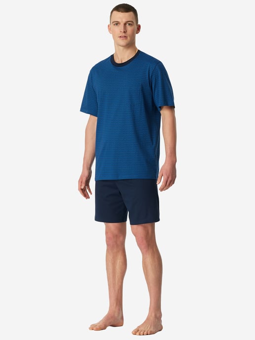 Schiesser Herren Pyjama Comfort EssentialsSchlafanzug, Pyjama Set, Nachtwäsche - Image 2