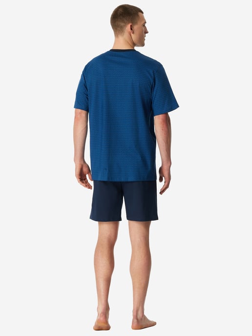 Schiesser Herren Pyjama Comfort EssentialsSchlafanzug, Pyjama Set, Nachtwäsche - Image 3
