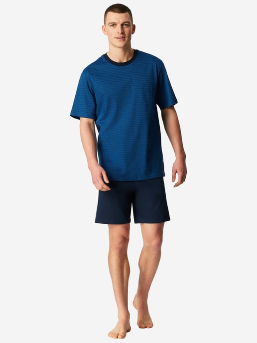 Schiesser Herren Pyjama Comfort EssentialsSchlafanzug, Pyjama Set, Nachtwäsche - Image 4