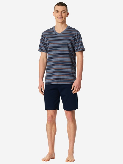 Schiesser Herren Pyjama CasualSchlafanzug, Pyjama Set, Nachtwäsche - Image 2