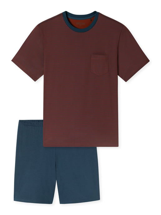 Schiesser Herren Pyjama Comfort EssentialsSchlafanzug, Pyjama Set, Nachtwäsche - Image 1