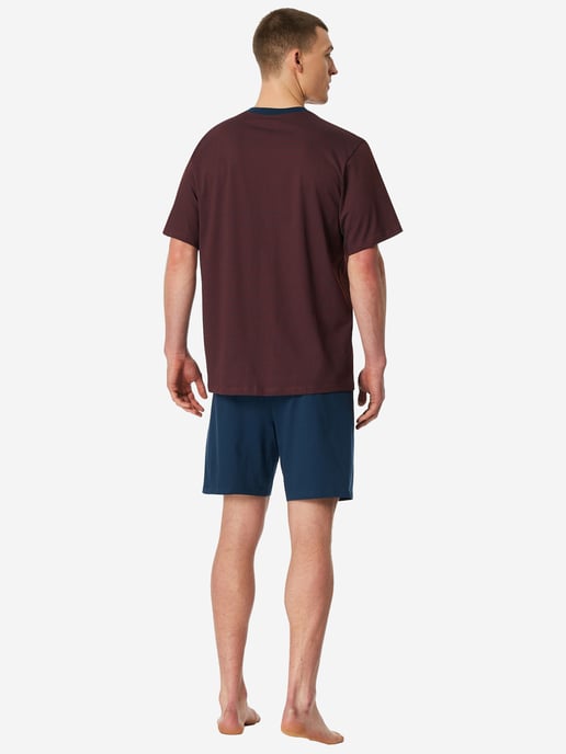 Schiesser Herren Pyjama Comfort EssentialsSchlafanzug, Pyjama Set, Nachtwäsche - Image 3