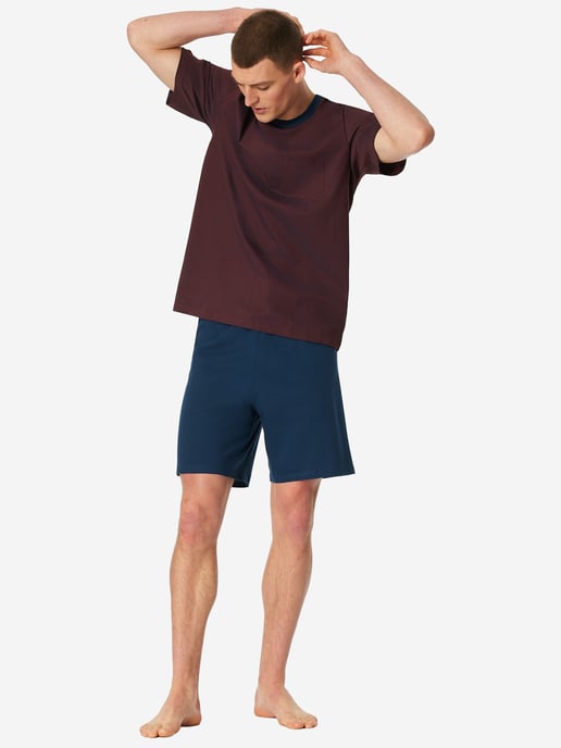 Schiesser Herren Pyjama Comfort EssentialsSchlafanzug, Pyjama Set, Nachtwäsche - Image 4