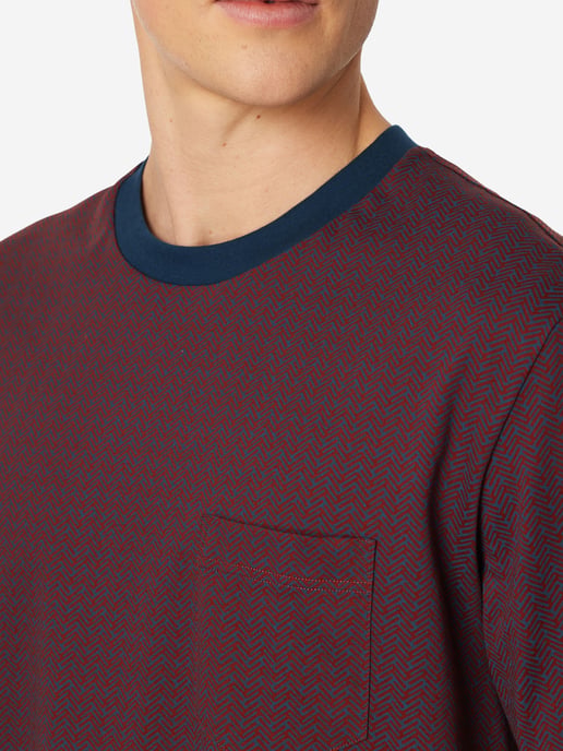 Schiesser Herren Pyjama Comfort EssentialsSchlafanzug, Pyjama Set, Nachtwäsche - Image 5