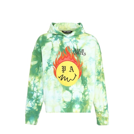 Palm Angels Bicolor Baumwoll-Sweatshirt - Image 1
