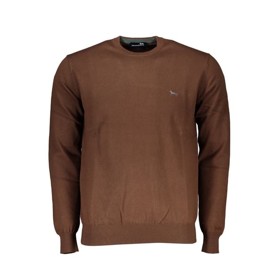 Brauner Rundhalsausschnitt-Pullover - Image 1