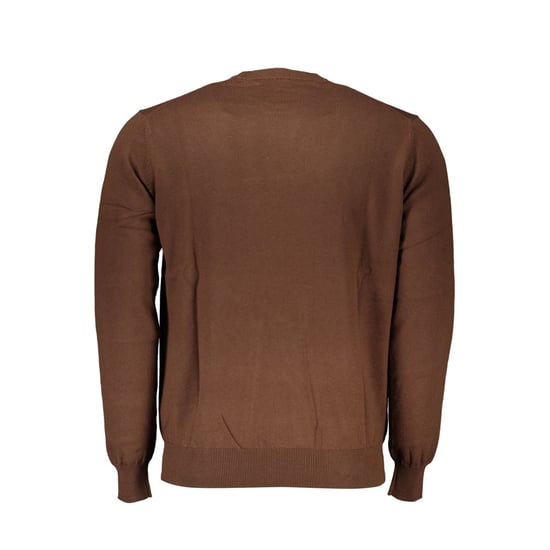 Brauner Rundhalsausschnitt-Pullover - Image 2