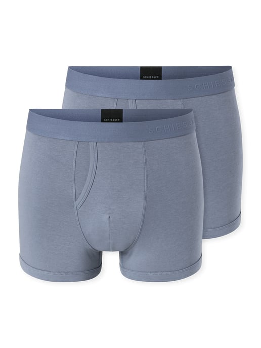 Schiesser Herren Trunk Rib EssentialsUnterhose, Unterwäsche, Boxer Trunk - Image 1