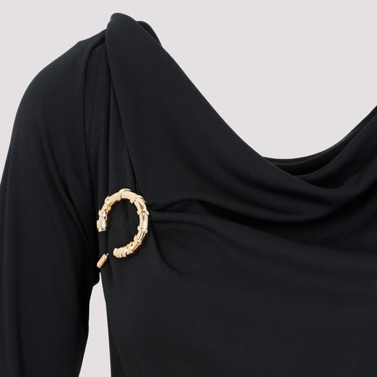 Lanvin Ls Drapiertes Midi-Kleid - Image 4