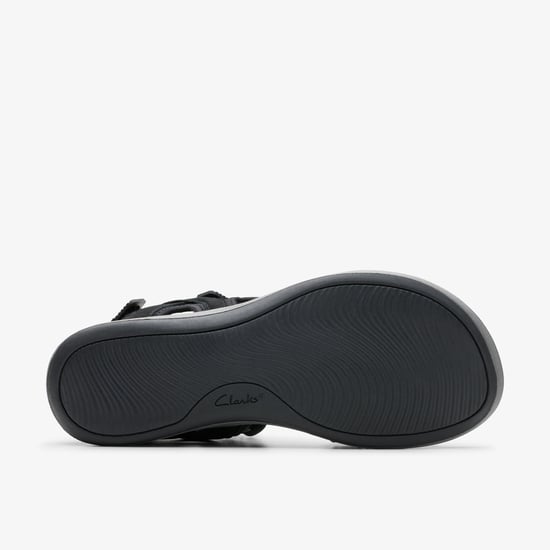 Mira Freie Schwarze Nubuk-Sandalen - Image 3