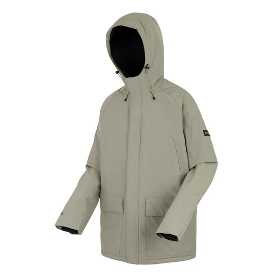 Regatta - "Savon" Jacke, wasserfest für Herren, Isoliert (Goldener Sand/Schwarz) - Image 3