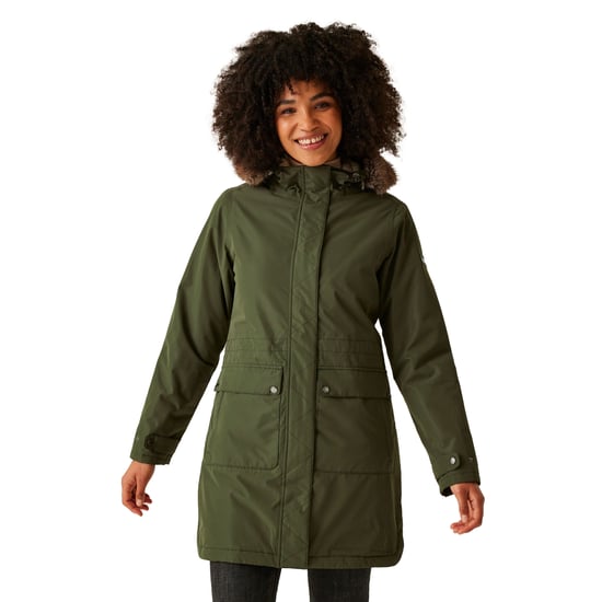 Regatta - "Sabinka II" Parka für Damen (Dunkel-Khaki) - Image 4