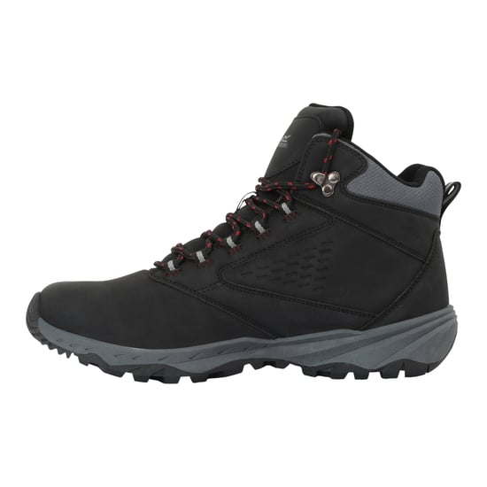 Regatta - Herren Wanderstiefel "Amble" (Schwarz/Tomatenrot) - Image 3