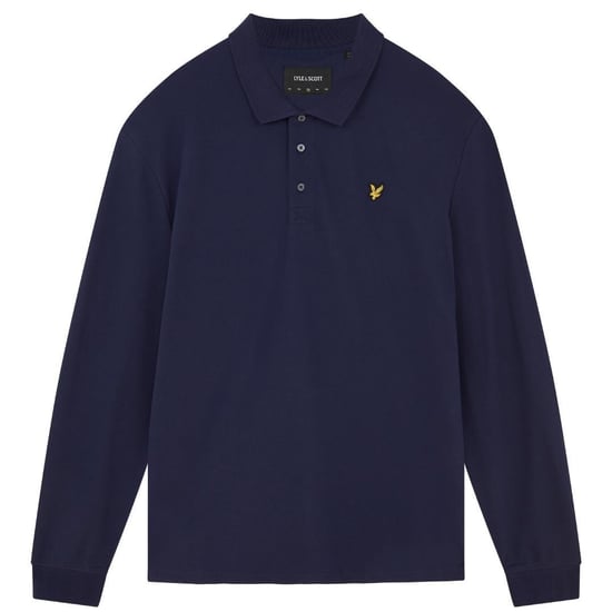 Lyle & Scott - Poloshirt für Herren, Langärmlig (Dunkles Marineblau) - Image 1