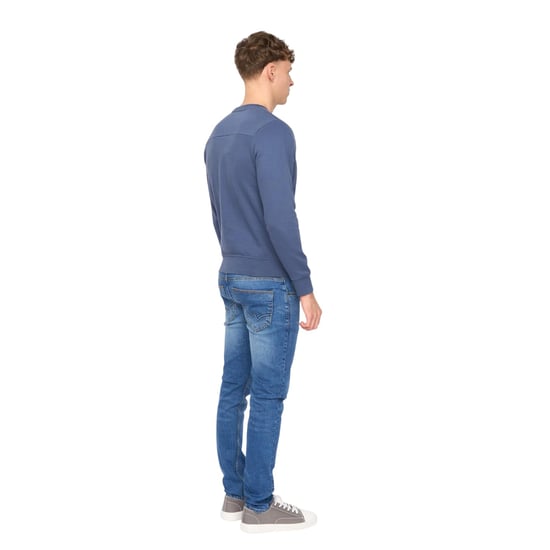 Duck and Cover - "Stoneham" Sweatshirt für Herren, Rundhalsausschnitt (Jeansblau) - Image 2