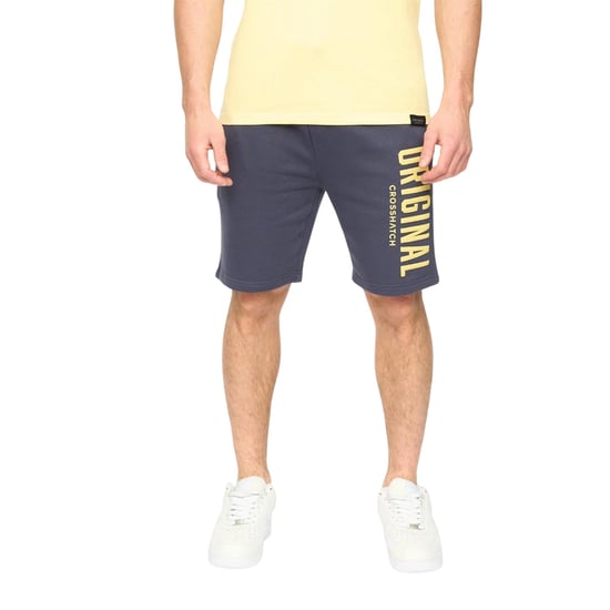 Crosshatch - "Kensby" Shorts für Herren (Marine) - Image 1