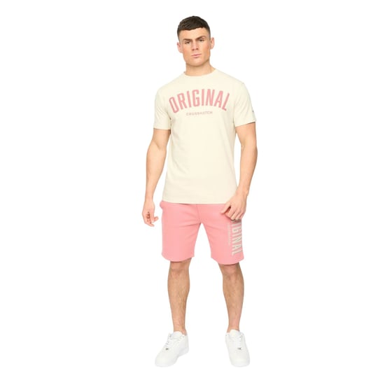 Crosshatch - "Kensby" Shorts für Herren (Pink) - Image 4