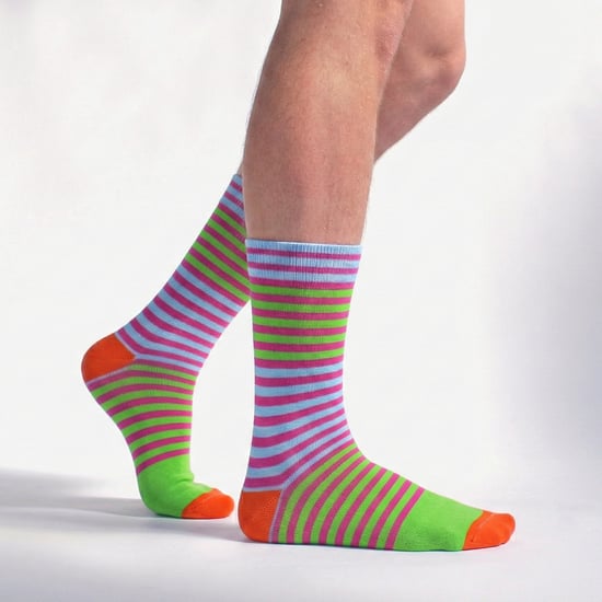 Mencap Herren Lustige Baumwollsocken | Bunte Gestreifte Slogan Spaßgeschenk - Image 3