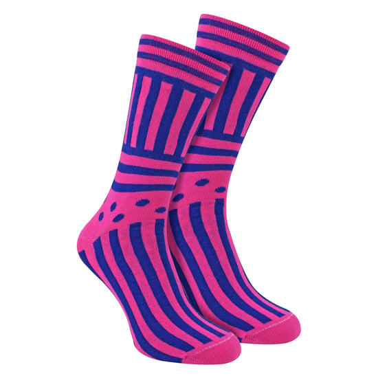Mencap Herren Socken mit bunten Streifen und Spruch | Originelles Geschenk - Image 1