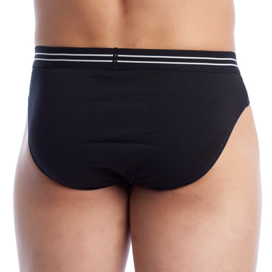 Pack-2 Slips Baumwolle Stretch atmungsaktiver Stoff D6577 für Männer, komfortables und cooles Design - Image 4
