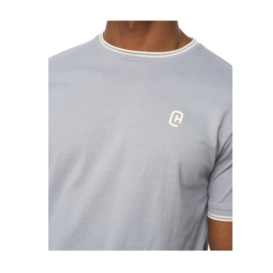 Crosshatch - "Preece" T-Shirt für Herren (Stahlblau) - Image 3