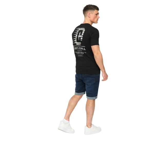 Crosshatch - "Winchamp" T-Shirt für Herren (Schwarz) - Image 2