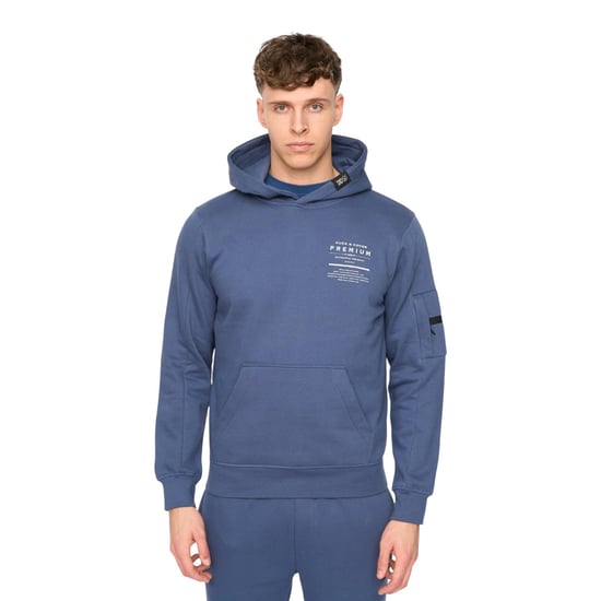 Duck and Cover - "Rayland" Kapuzenpullover für Herren (Jeansblau) - Image 1