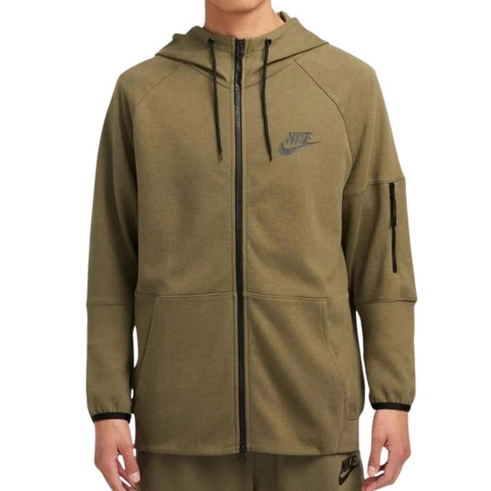 Nike - Hoodie mit durchgehendem Reißverschluss für Herren (Khakigrün) - Image 1